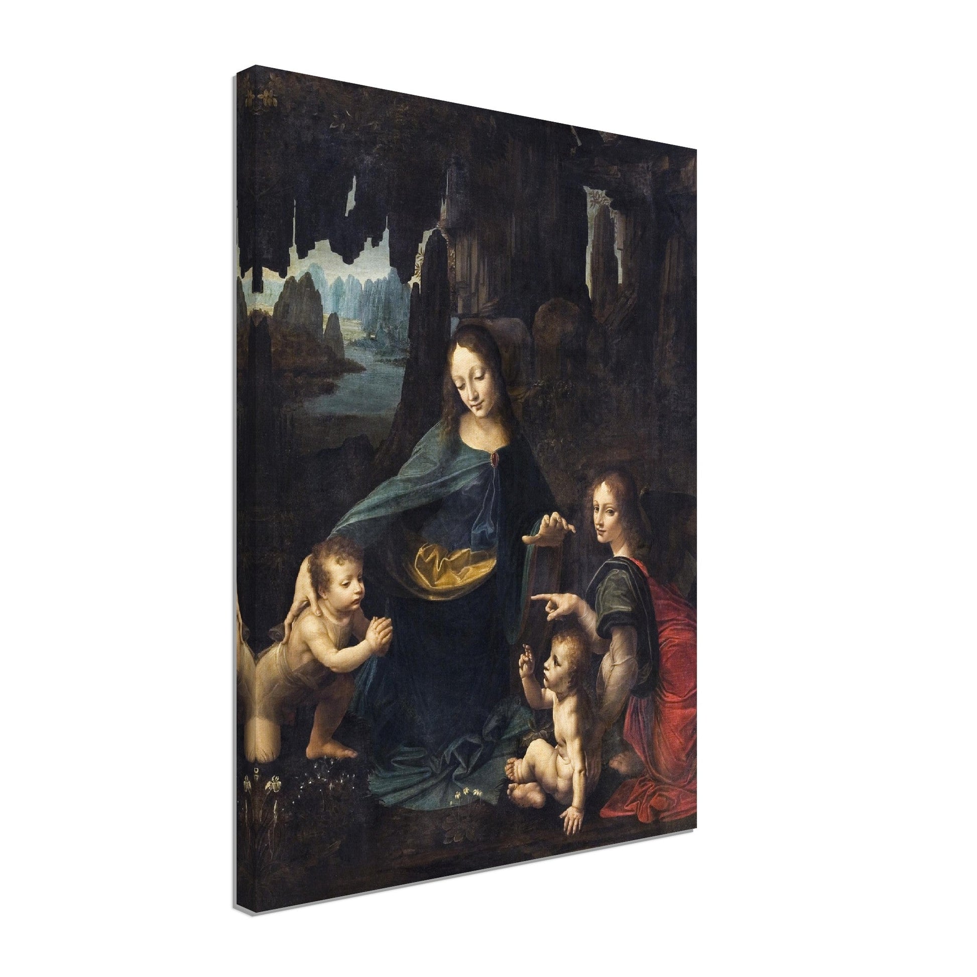 The Virgin of the Rocks - Leonardo da Vinci - Print Material - Master's Gaze