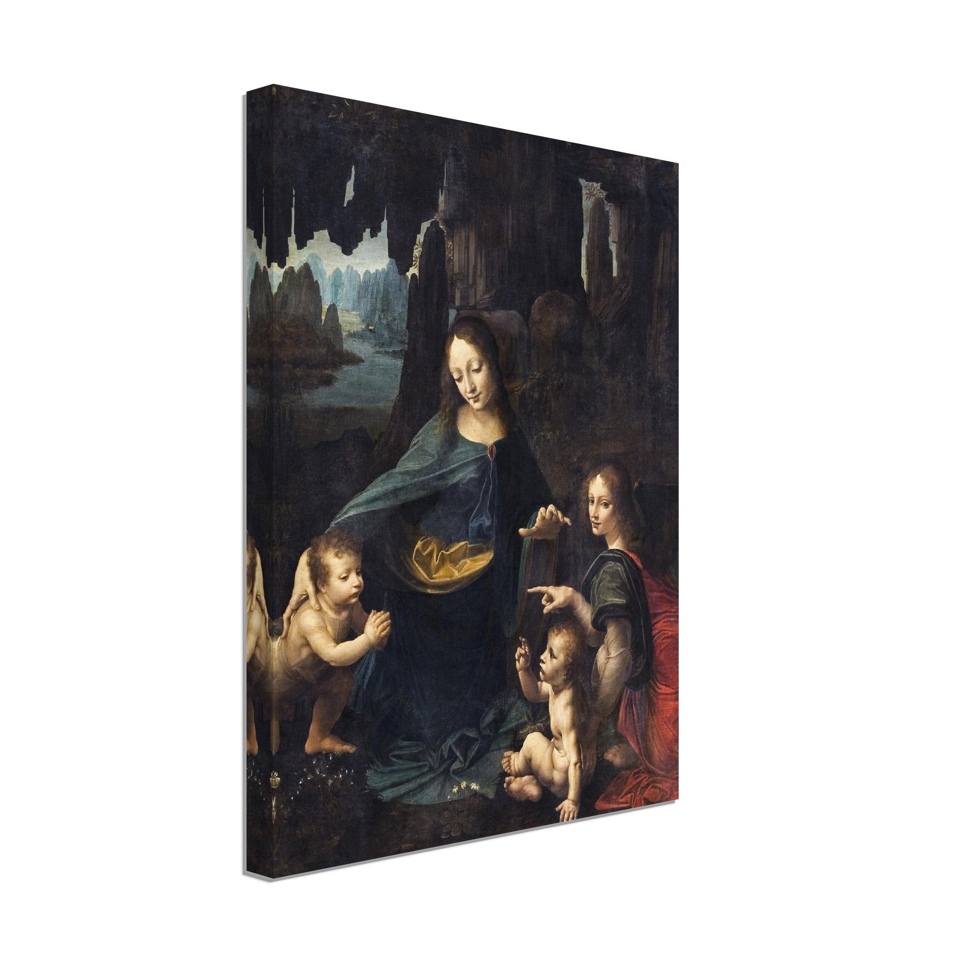 The Virgin of the Rocks - Leonardo da Vinci - Print Material - Master's Gaze