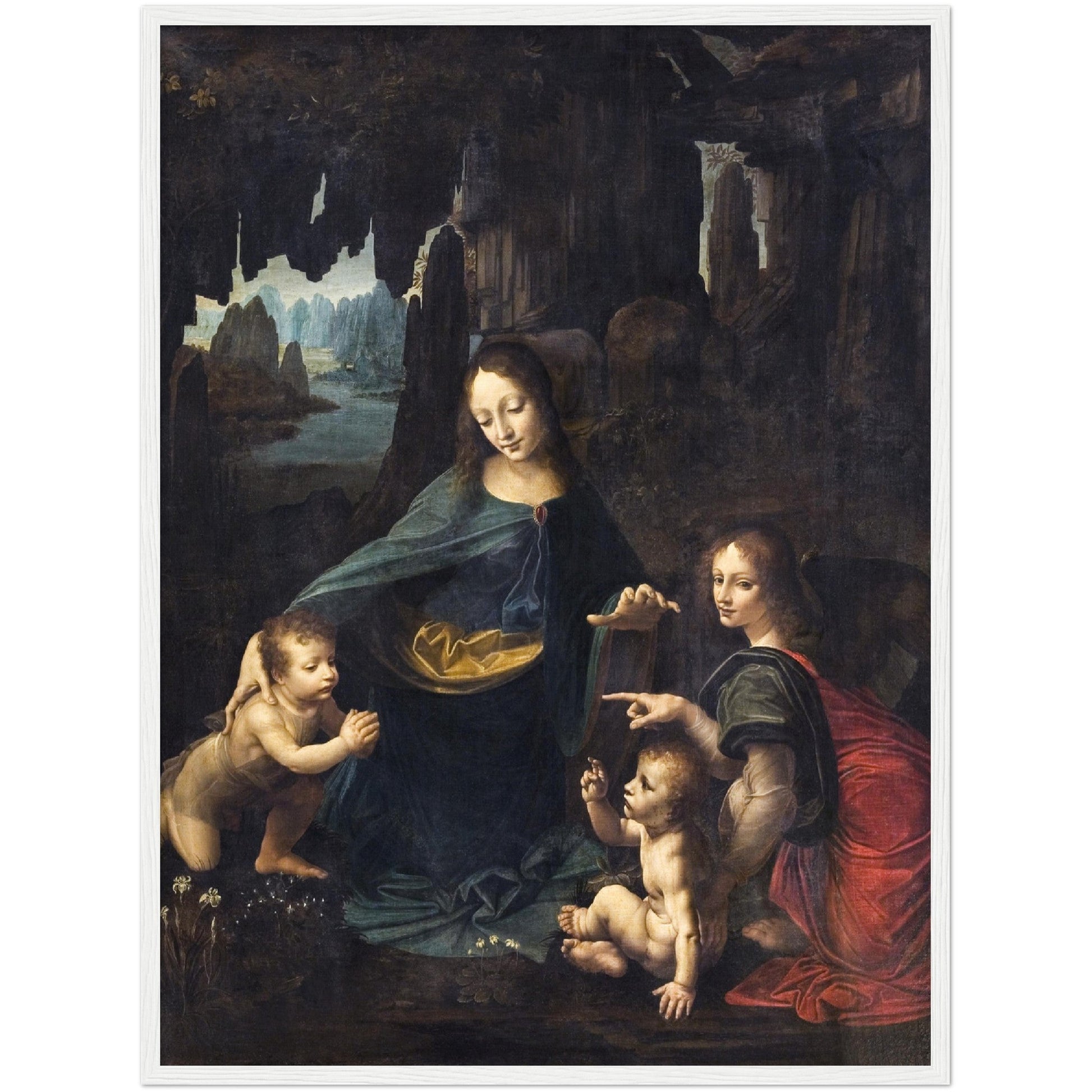 The Virgin of the Rocks - Leonardo da Vinci - Print Material - Master's Gaze