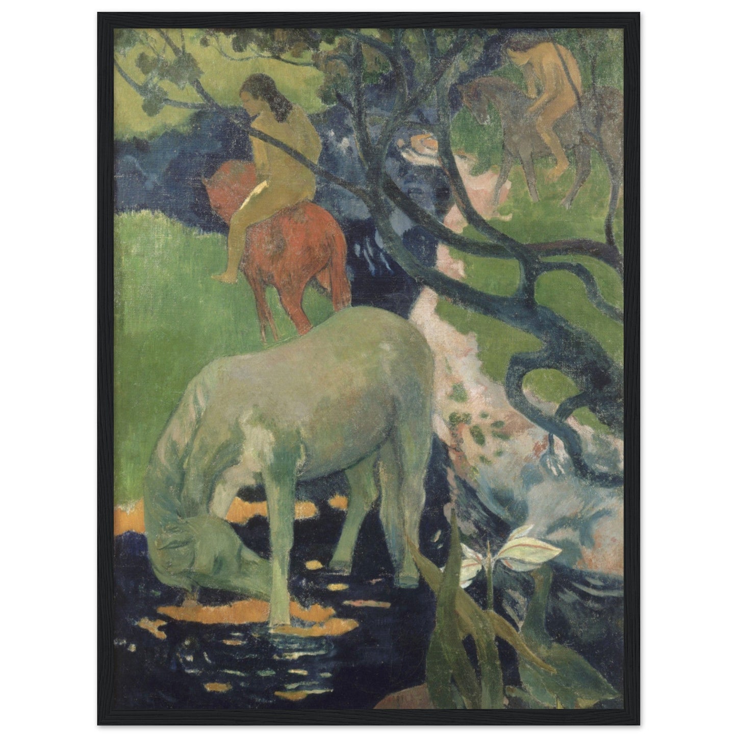 The White Horse (1898) by Paul Gauguin - Print Material - Master's Gaze