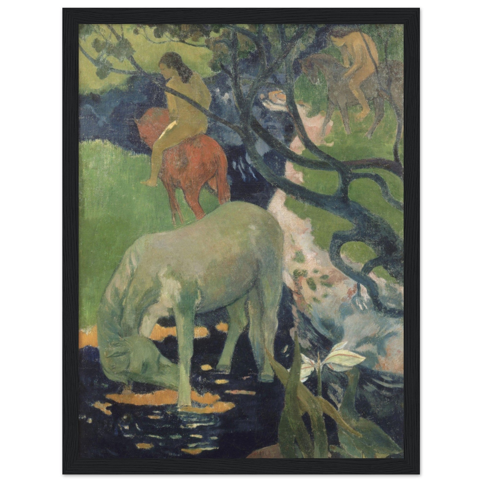 The White Horse (1898) by Paul Gauguin - Print Material - Master's Gaze