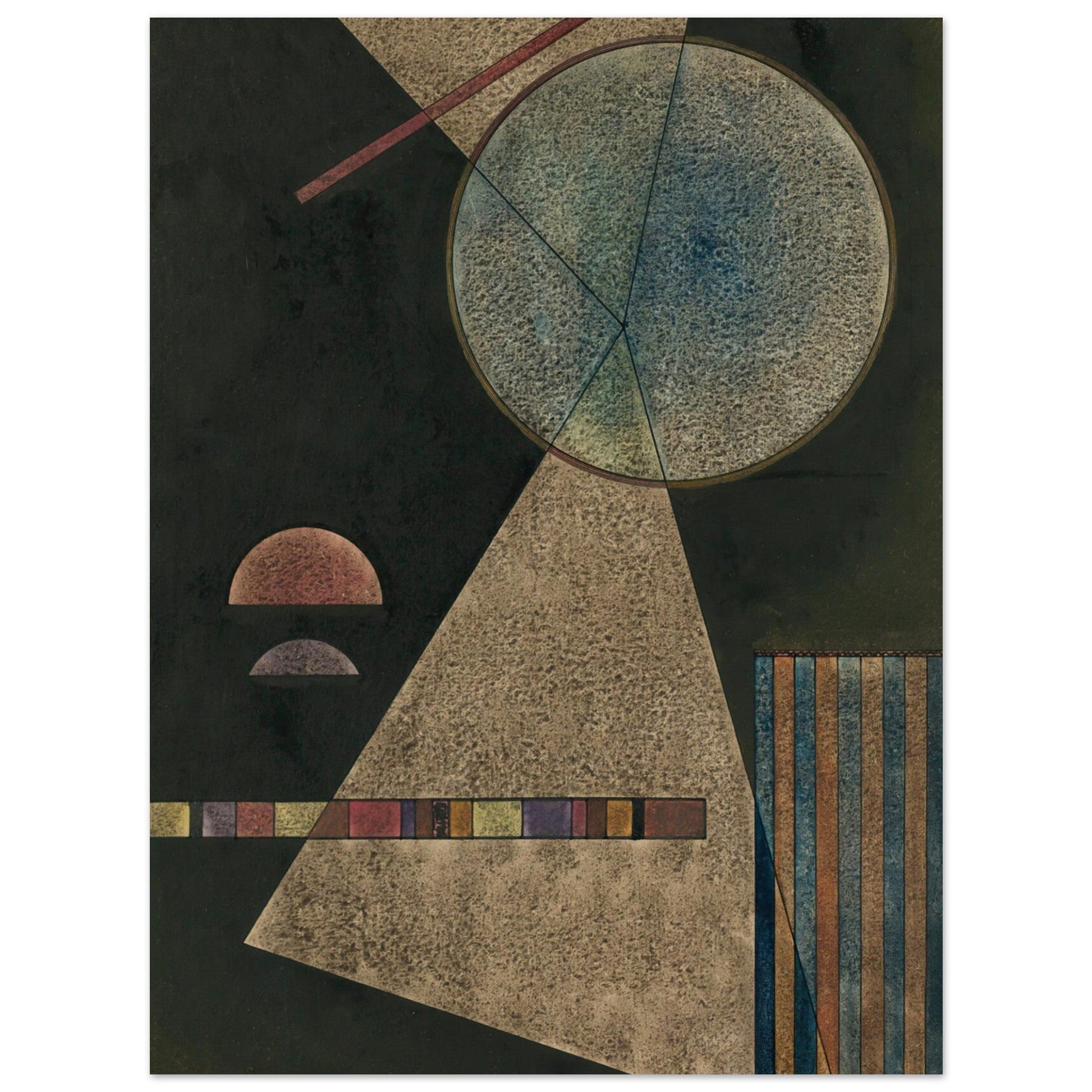 Treffpunkt (Meeting-Point) (1928) by Wassily Kandinsky - Print Material - Master's Gaze