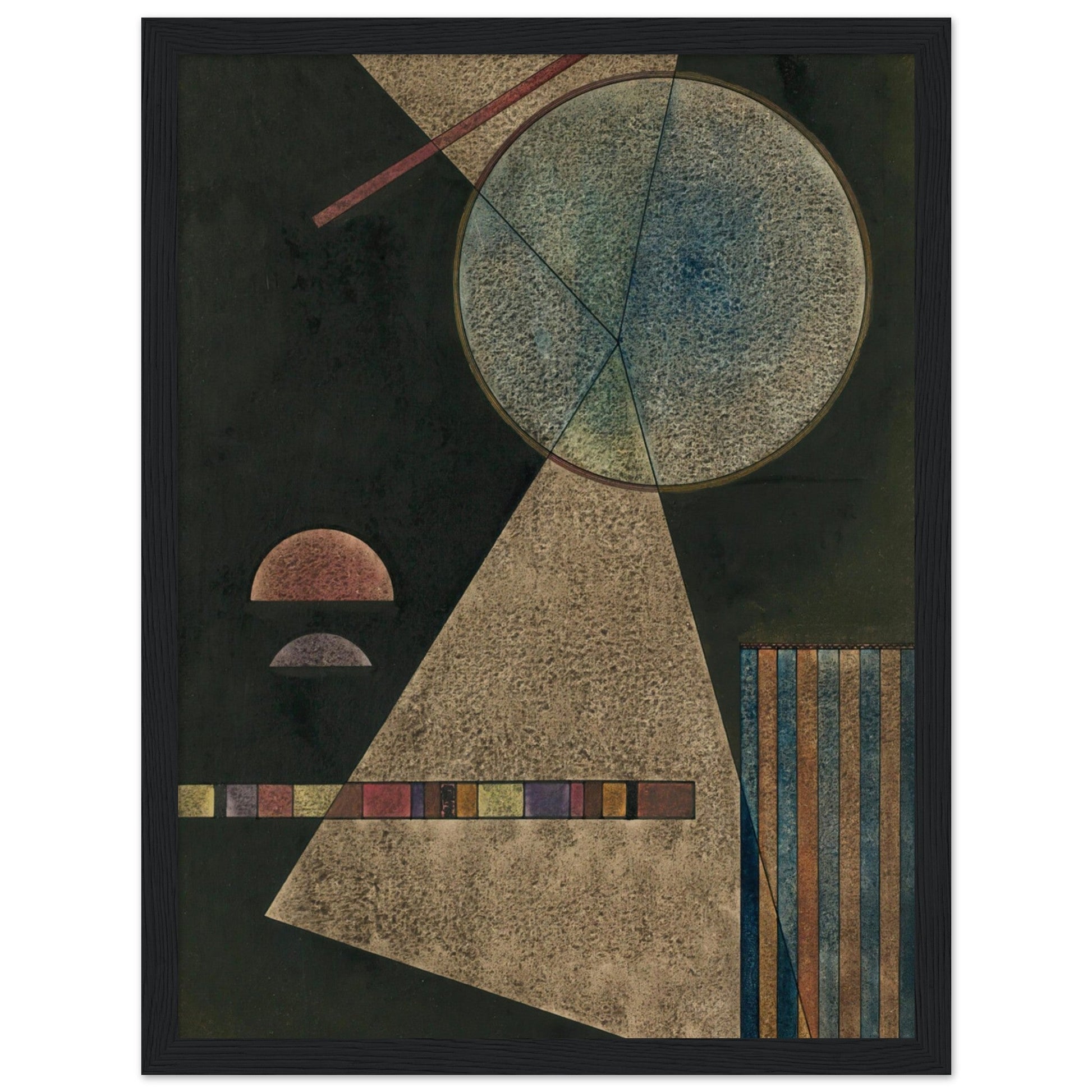 Treffpunkt (Meeting-Point) (1928) by Wassily Kandinsky - Print Material - Master's Gaze