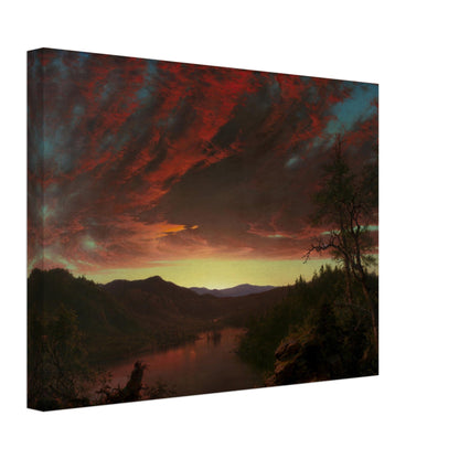 Twilight in the Wilderness (1860) by Frederic Edwin Church - Print Material - Master's Gaze