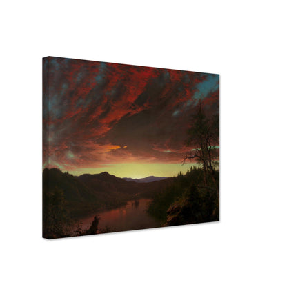 Twilight in the Wilderness (1860) by Frederic Edwin Church - Print Material - Master's Gaze