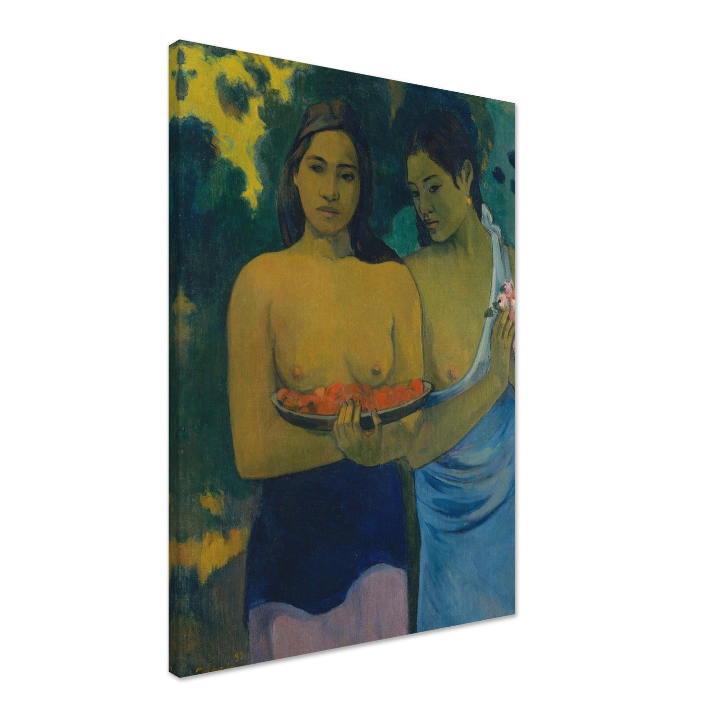 Two Tahitian Women (1899) by Paul Gauguin - Print Material - Master's Gaze