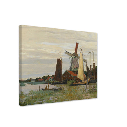 Un Moulin À Zaandam (1871) by Claude Monet - Print Material - Master's Gaze