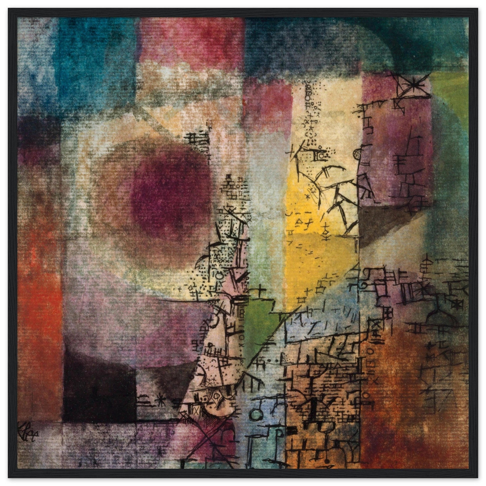 Untitled (1914) by Paul Klee - Print Material - Master's Gaze