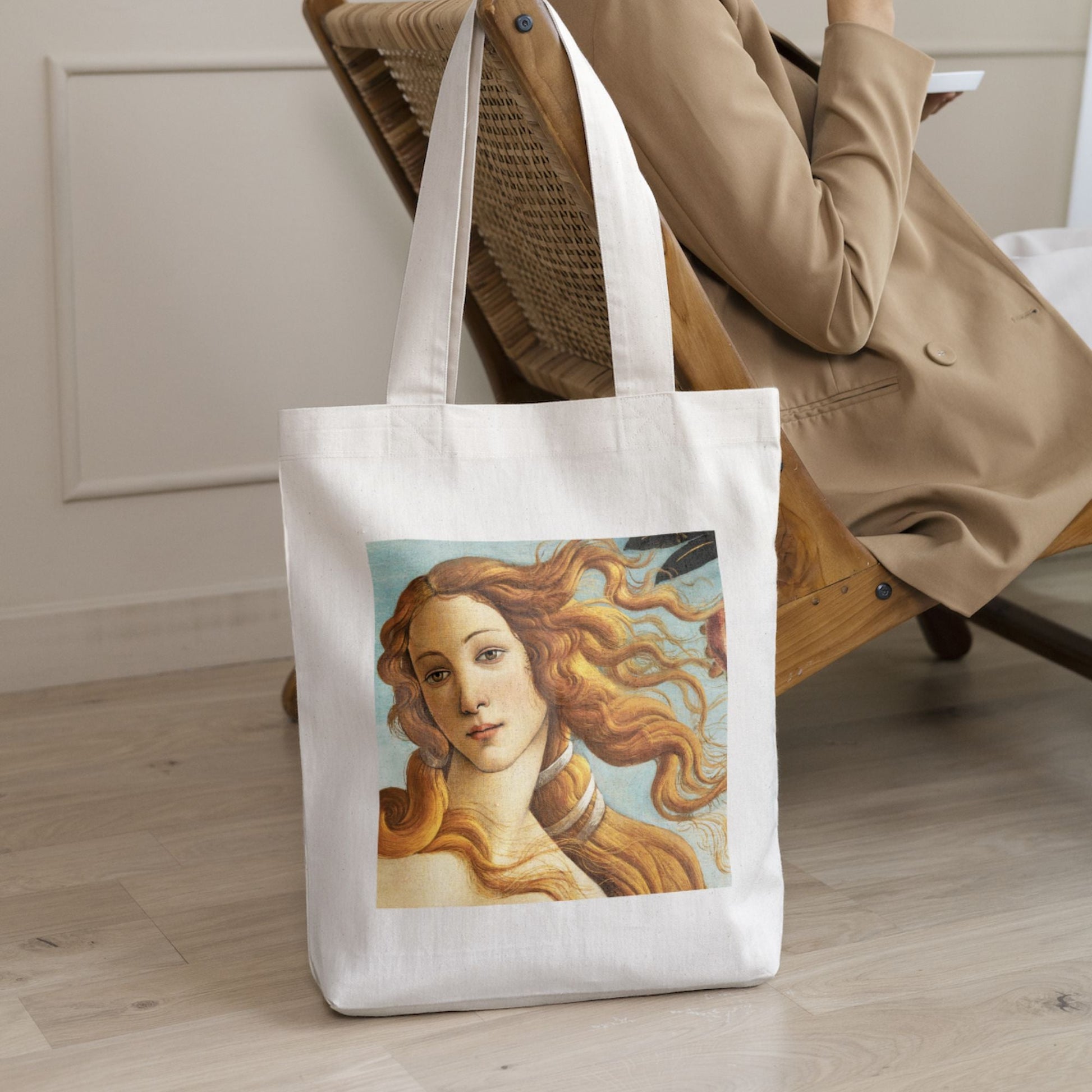 Venus by Botticelli, Art Tote Bag Collection - Print Material - Master's Gaze