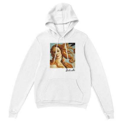 Venus by Botticelli, Hoodie Art Apparel Collection - Print Material - Master's Gaze