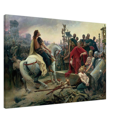 Vercingetorix Surrenders to Caesar by Lionel Royer - Print Material - Master's Gaze