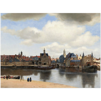 View of Delft - Johannes Vermeer - Print Material - Master's Gaze