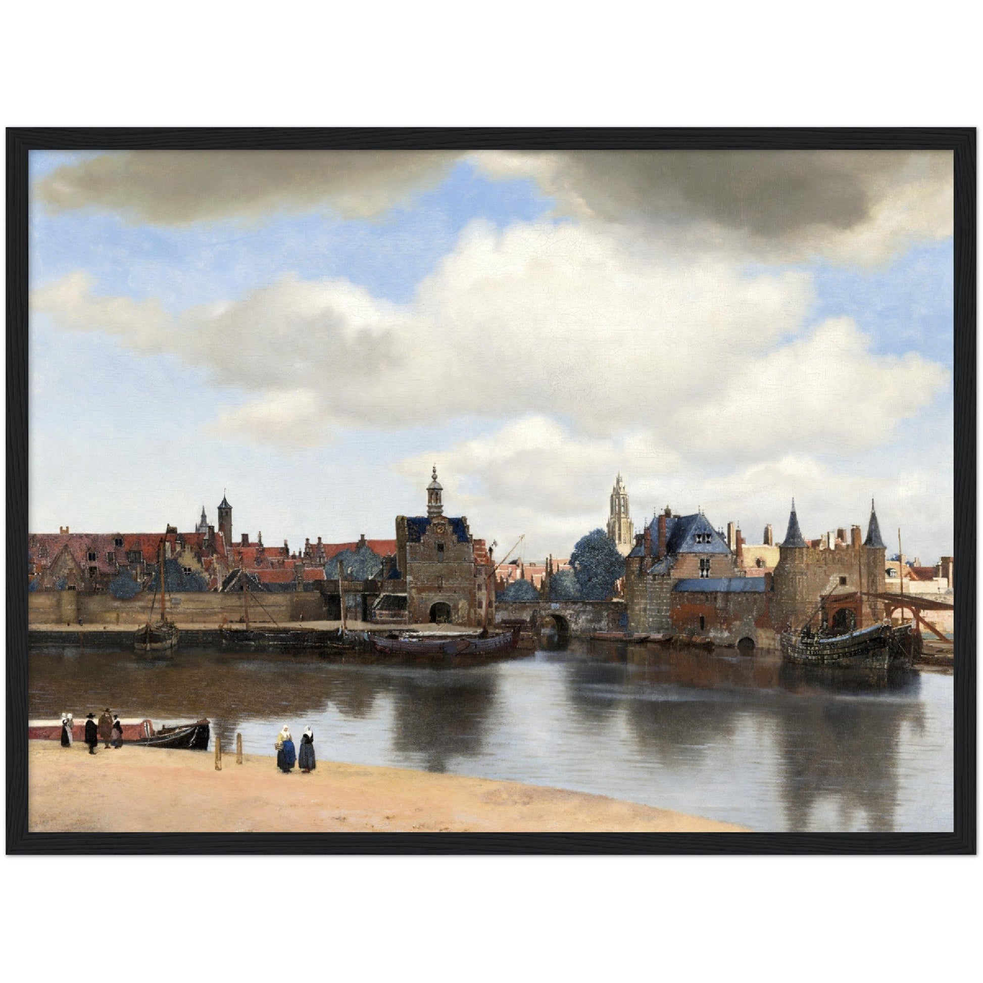 View of Delft - Johannes Vermeer - Print Material - Master's Gaze