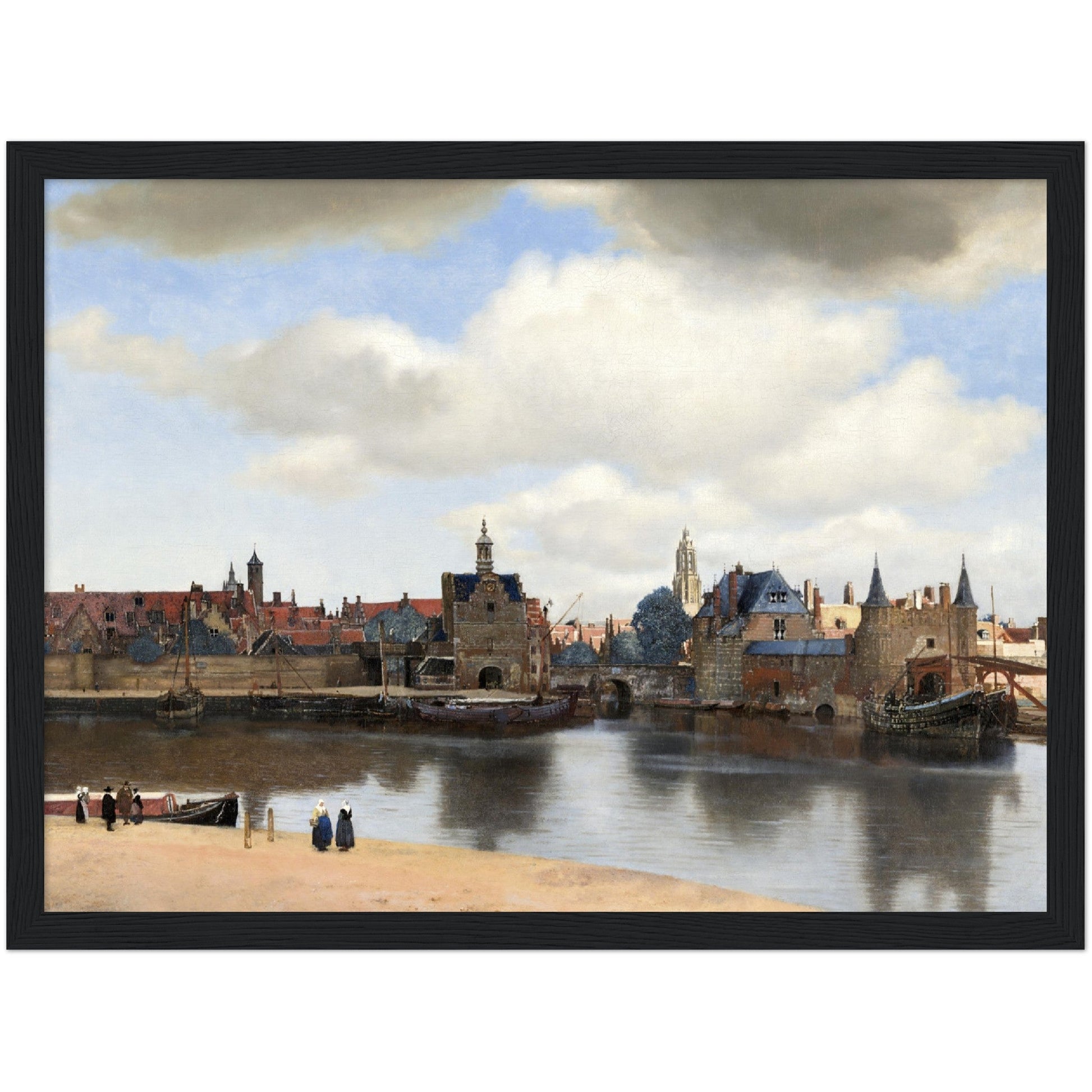 View of Delft - Johannes Vermeer - Print Material - Master's Gaze