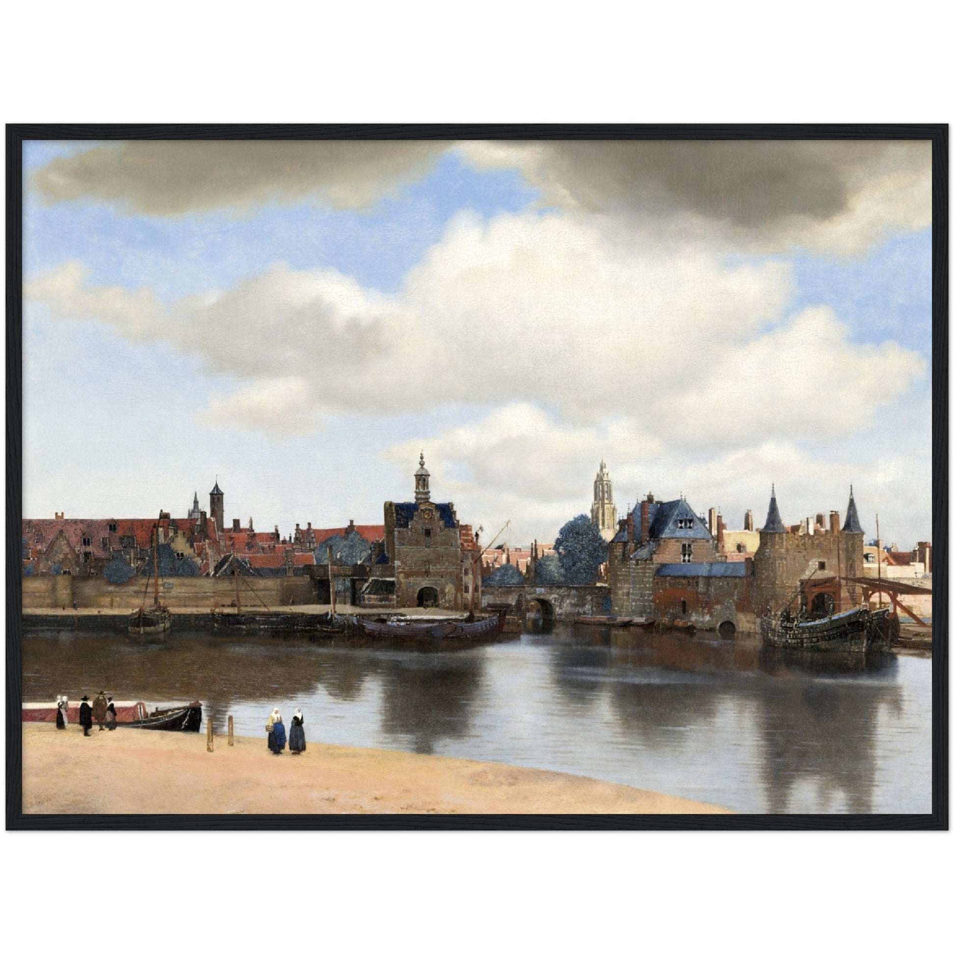 View of Delft - Johannes Vermeer - Print Material - Master's Gaze