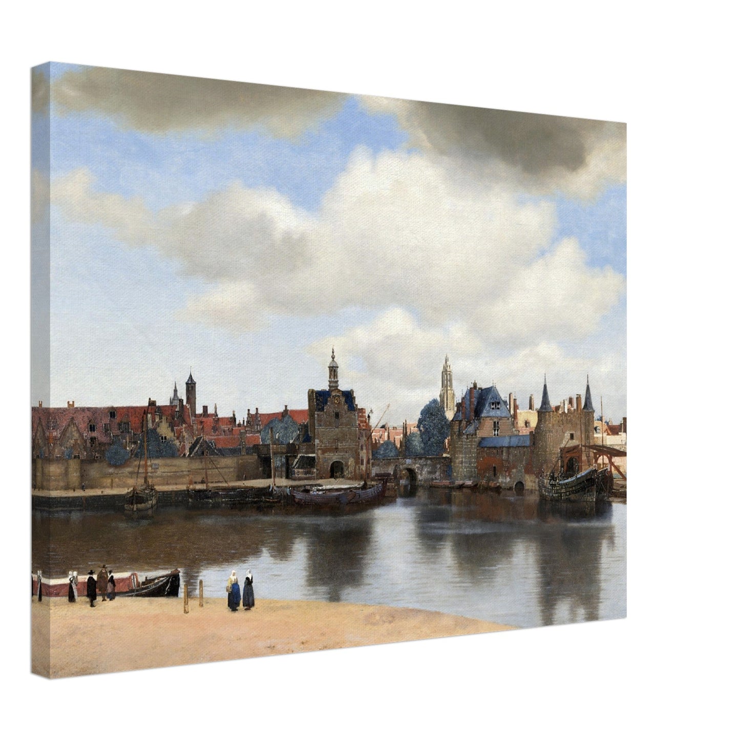 View of Delft - Johannes Vermeer - Print Material - Master's Gaze