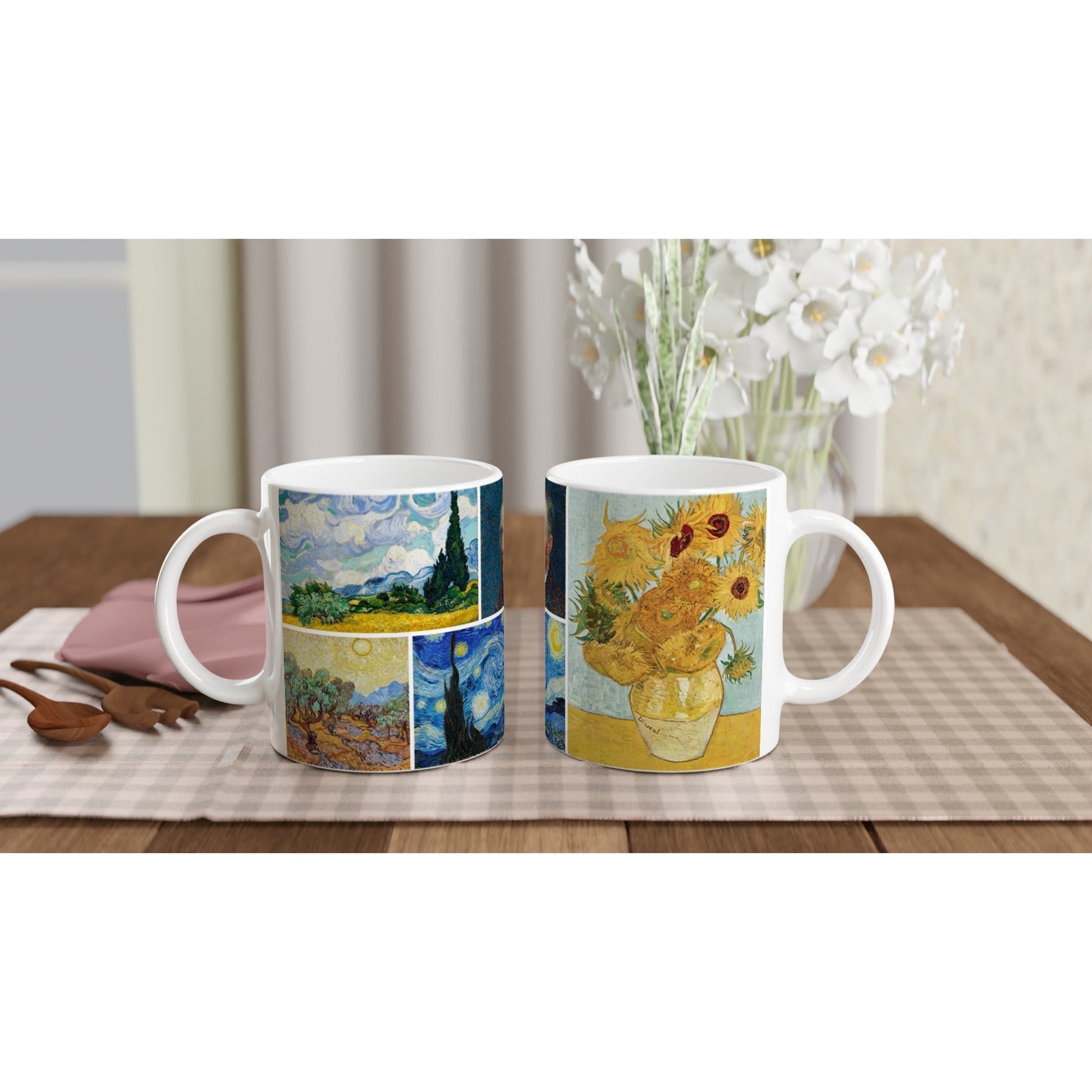 Vincent Van Gogh Art Mug Collection - Print Material - Master's Gaze