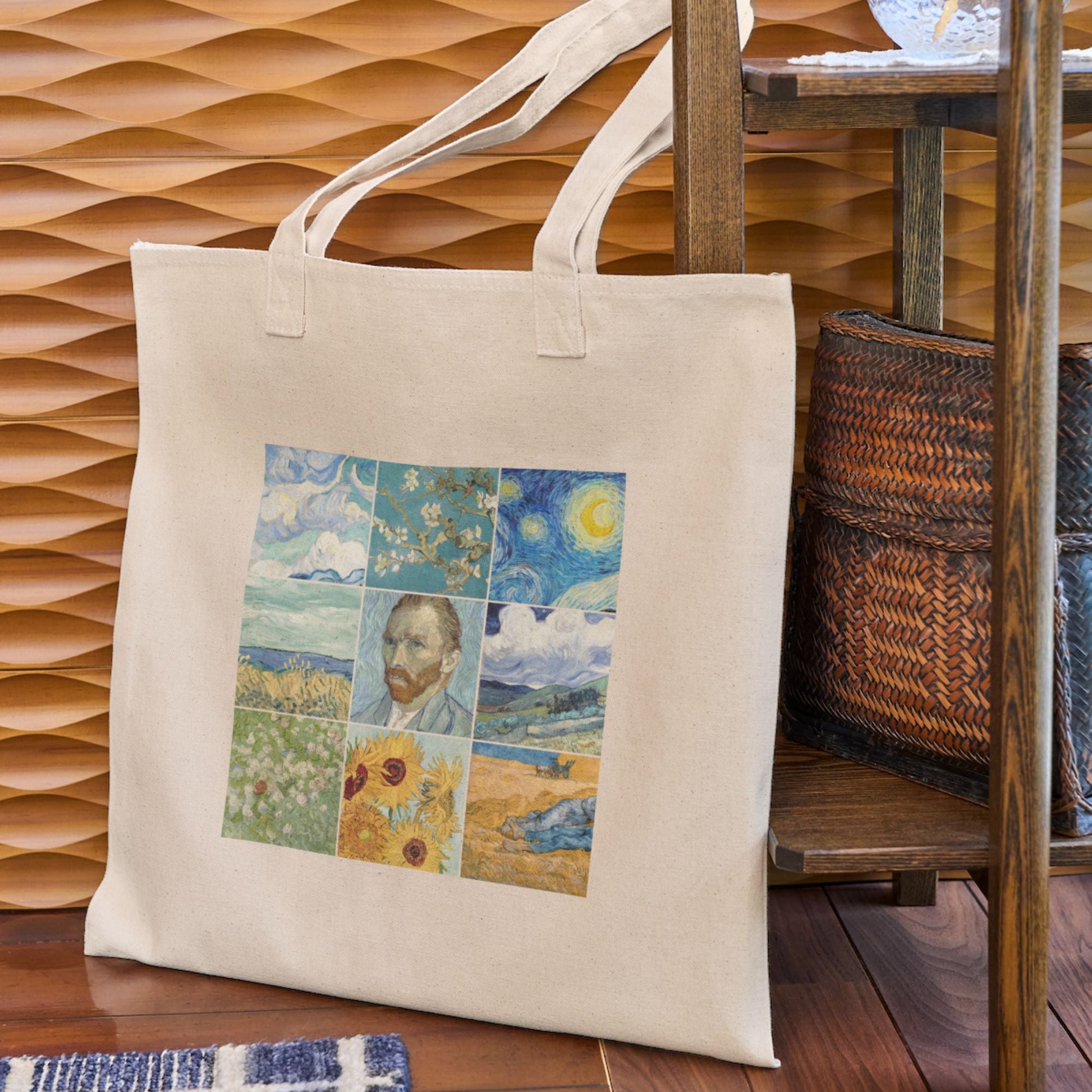 Vincent Van Gogh, Art Tote Bag Collection - Print Material - Master's Gaze