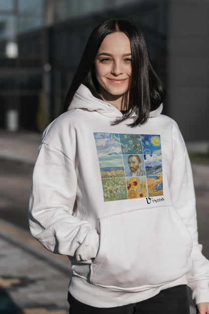 Vincent Van Gogh, Hoodie Art Apparel Collection - Print Material - Master's Gaze