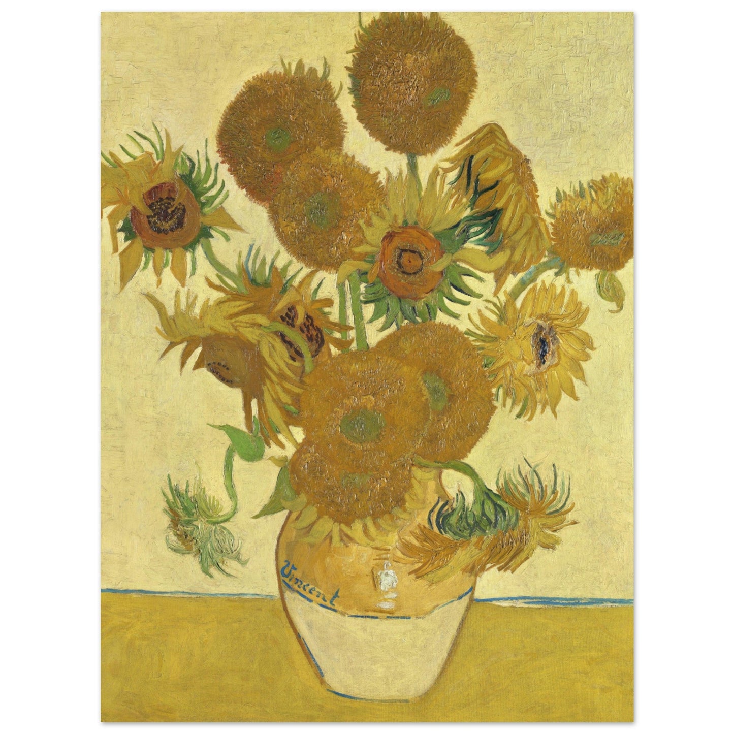 Vincent van Gogh's Sunflowers (1888) by Van Gogh - Print Material - Master's Gaze