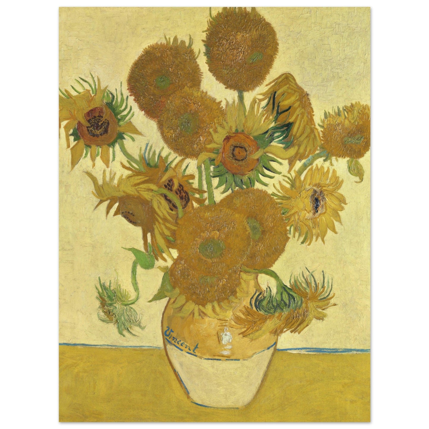 Vincent van Gogh's Sunflowers (1888) by Van Gogh - Print Material - Master's Gaze