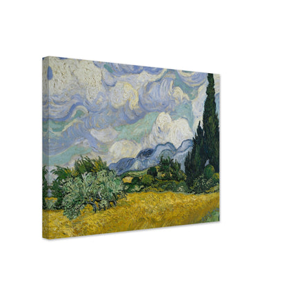 Wheat Field with Cypresses (1889) by Van Gogh - Print Material - Master's Gaze