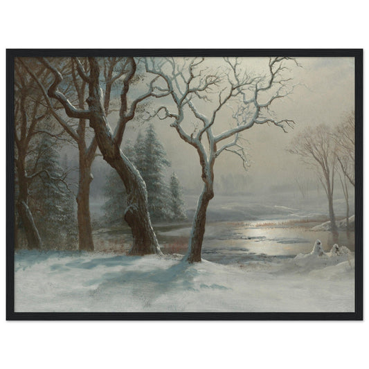 Winter In Yosemite by Albert Bierstadt - Print Material - Master's Gaze