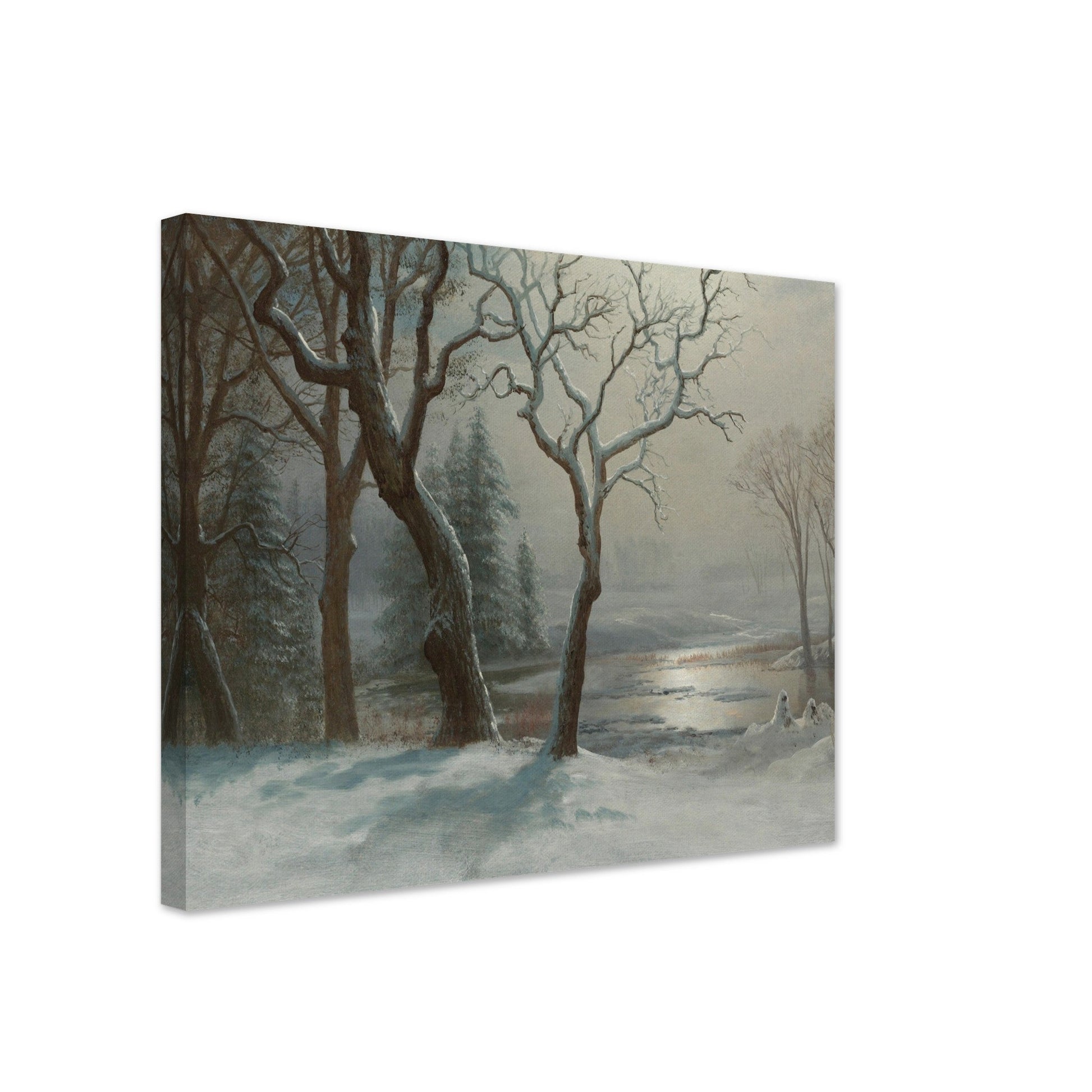 Winter In Yosemite by Albert Bierstadt - Print Material - Master's Gaze